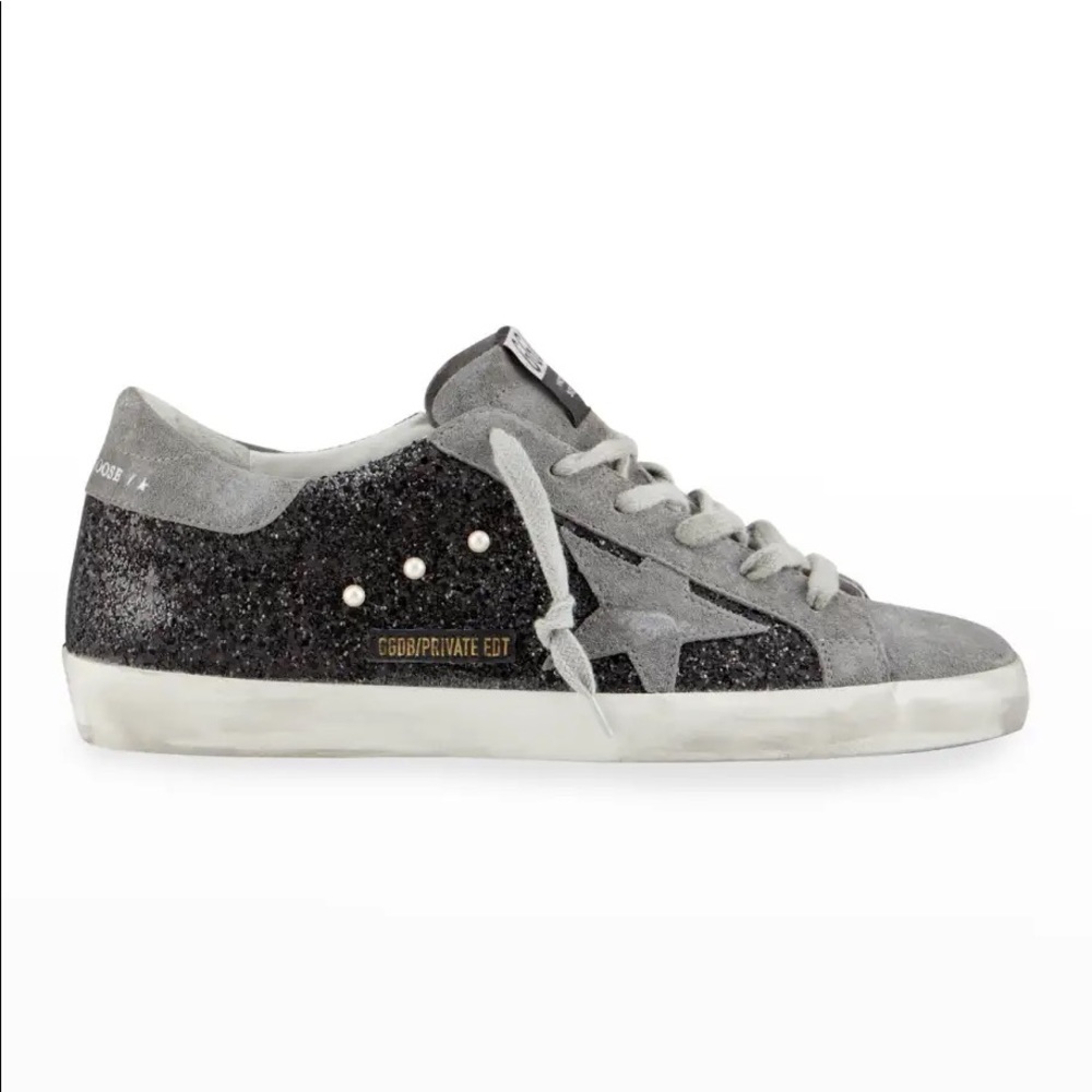 RARE GOLDEN GOOSE SUPERSTAR 41 NEIMAN MARCUS EXCLUSIVE SOLD OUT GREY/BLACK